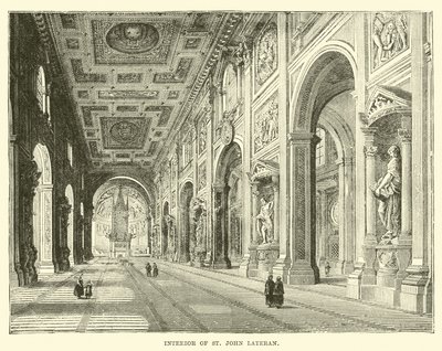 Lateráni Szent János belseje alkotó: English School