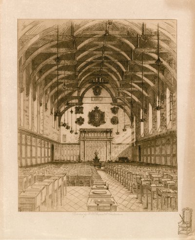 A Westminster Iskola belseje alkotó: English School