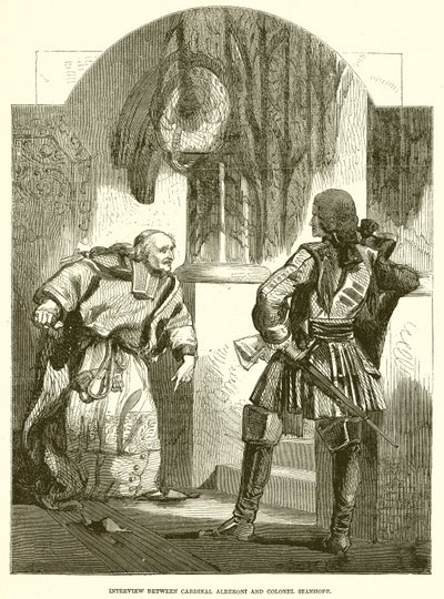 Interjú Alberoni bíboros és Stanhope ezredes között alkotó: English School