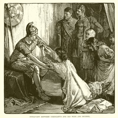 Interjú Coriolanus és felesége és anyja között alkotó: English School