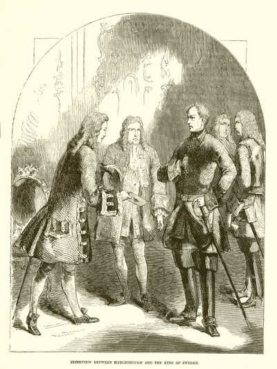 Interjú Marlborough és a svéd király között alkotó: English School