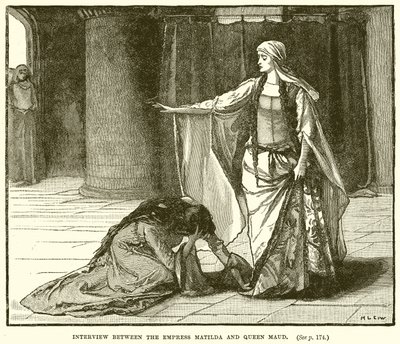 Interjú Matilda császárnő és Maud királynő között alkotó: English School