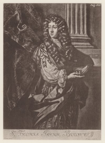 Isham, Sir Thomas (litho) alkotó: English School
