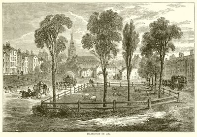 Islington 1780-ban alkotó: English School