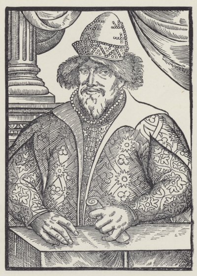 IV. Iván, Oroszország cárja (litográfia) alkotó: English School
