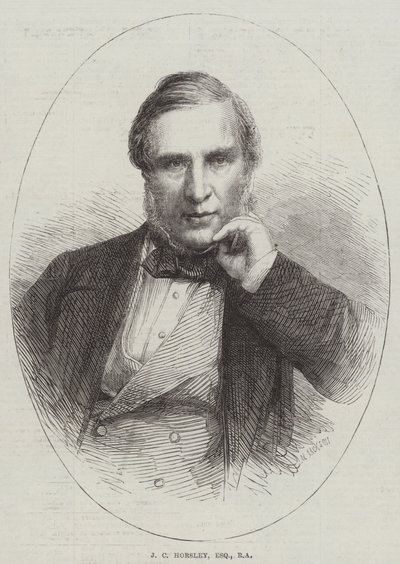 JC Horsley, Esquire, RA (metszet) alkotó: English School