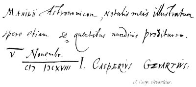 J Casp: Gevartius alkotó: English School