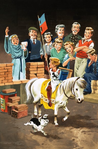 Jack és Jill és a régi kastély alkotó: English School