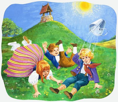Jack és Jill felmentek a hegyre alkotó: English School