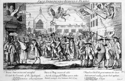 Jaco-Independo-Rebello-Plaido, Henry Fielding nyomán, 1747 alkotó: English School