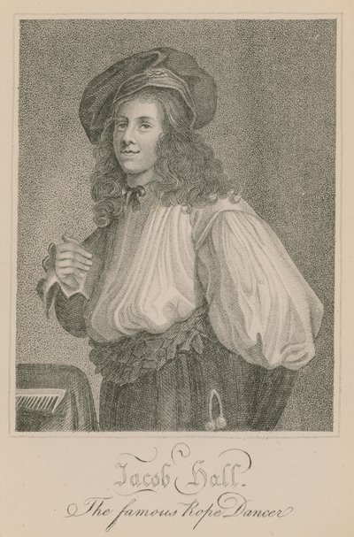 Jacob Hall, a híres kötéltáncos alkotó: English School