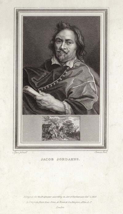 Jacob Jordans alkotó: English School