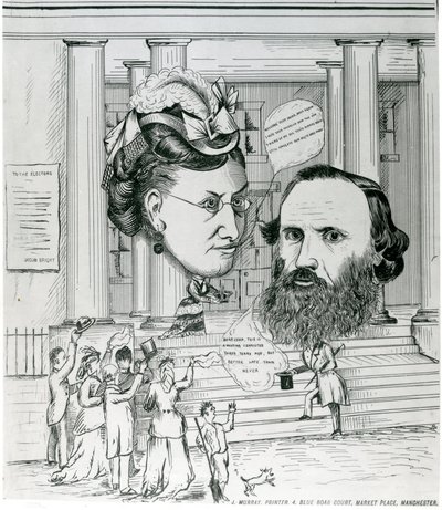 Jacobs visszatér, Jacob Bright és Lydia Becker találkozása, magazinillusztráció alkotó: English School