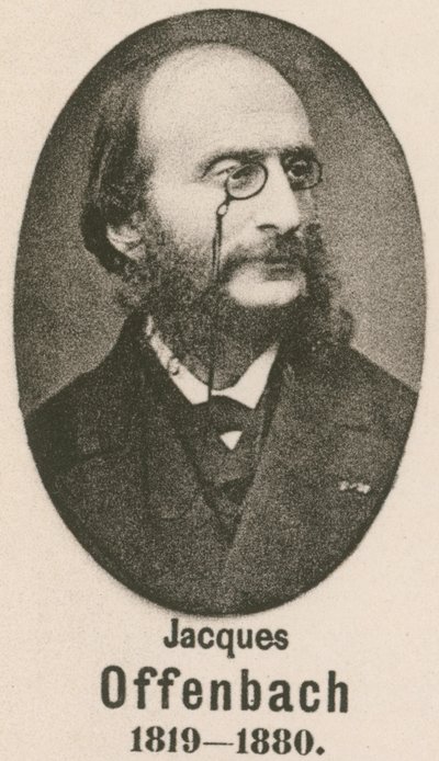 Jacques Offenbach (metszet) alkotó: English School