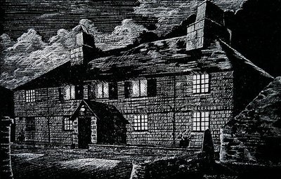 Jamaica Inn, Bodmin Moor, Cornwall (litho) alkotó: English School