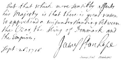 James (Earl Stanhope) alkotó: English School