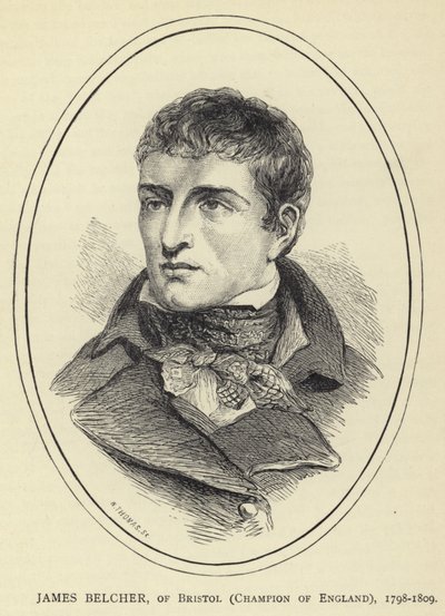 James Belcher, Bristolból, Anglia bajnoka, 1798-1809 alkotó: English School