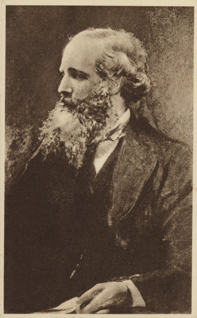James Clerk Maxwell (1831-1879), skót elméleti fizikus (litho) alkotó: English School