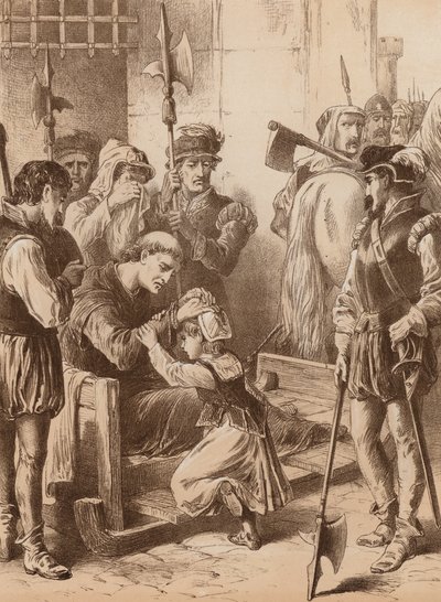 James Fenn, "Megható látvány volt" (litográfia) alkotó: English School