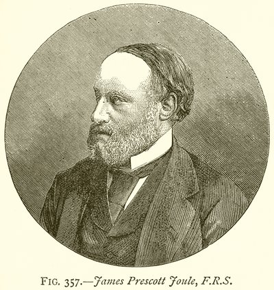 James Prescott Joule, F.R.S alkotó: English School