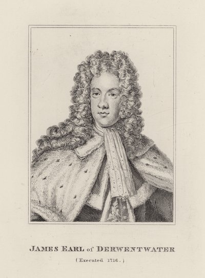 James Radcliffe, Derwentwater grófja (metszet) alkotó: English School
