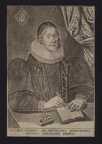 James Ussher, ír protestáns lelkész (metszet) alkotó: English School