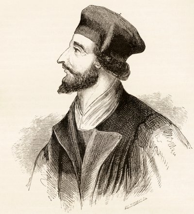 Jan Husz, 1865 körül alkotó: English School