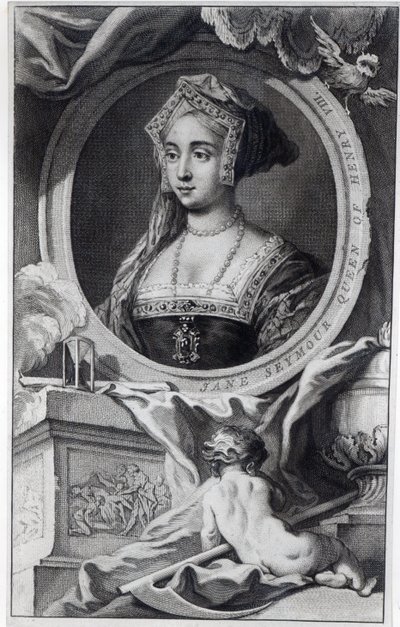 Jane Seymour, Jacobus Houbraken metszete, 1746 alkotó: English School