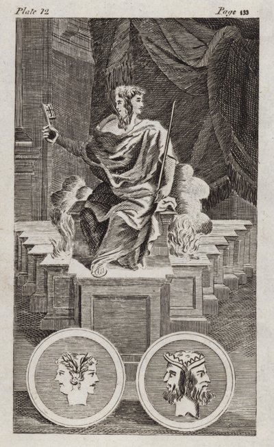 Janus (metszet) alkotó: English School