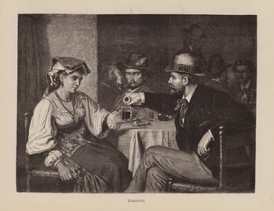 Féltékenység (metszet) alkotó: English School