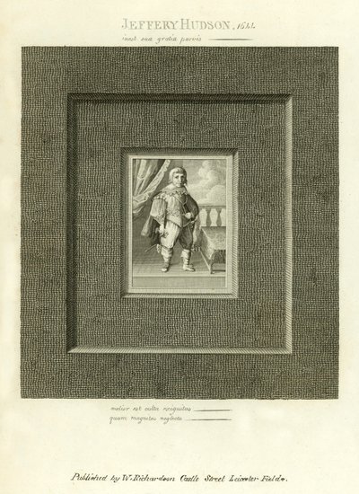 Jeffery Hudson, törpe alkotó: English School
