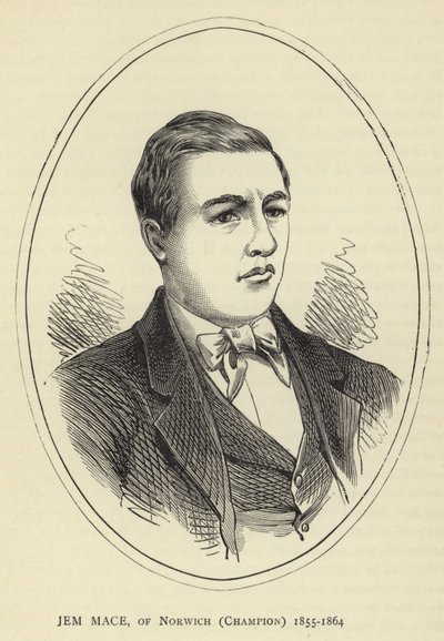 Jem Mace, a norwichi bajnok, 1855-1864 alkotó: English School