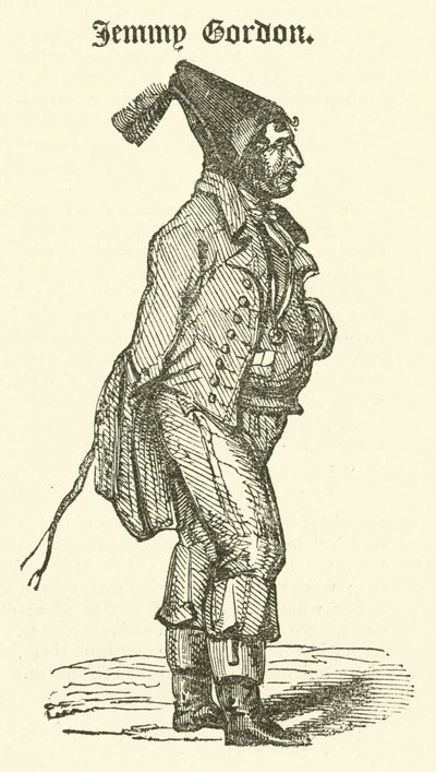 Jemmy Gordon (metszet) alkotó: English School