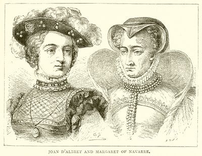 Joan DAlbret és Navarrai Margaret alkotó: English School
