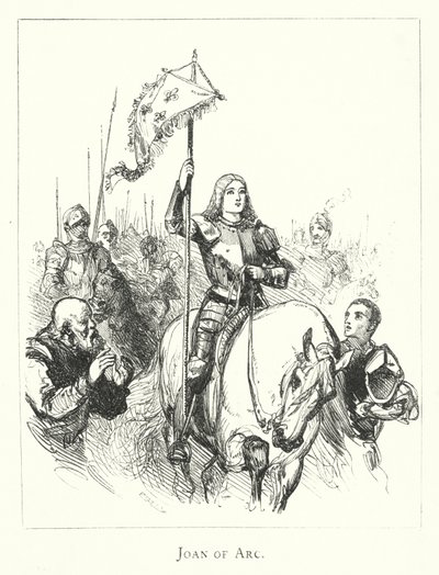 Joan of Arc (metszet) alkotó: English School