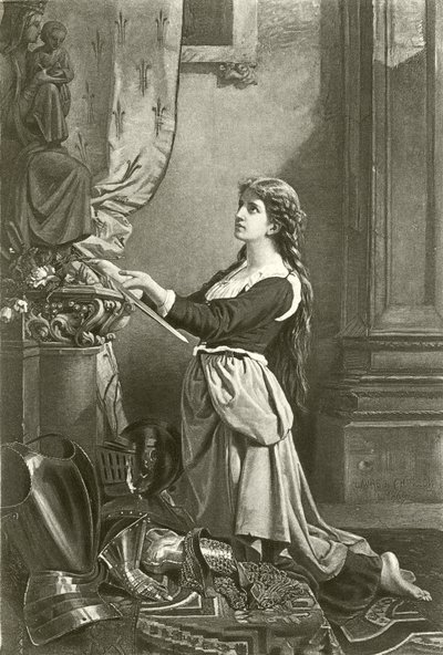 Jeanne of Arc (mélynyomás) alkotó: English School