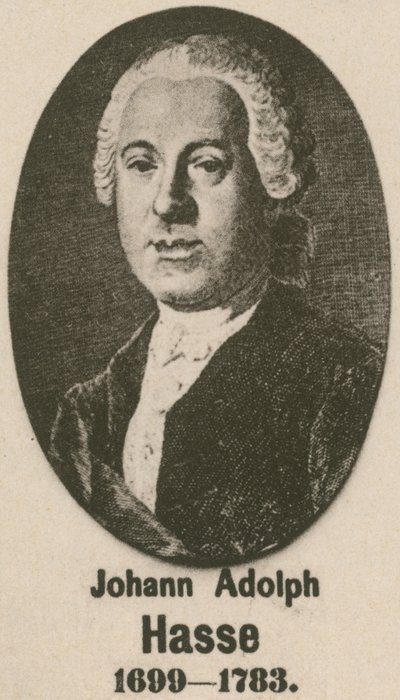 Johann Adolph Hasse (metszet) alkotó: English School