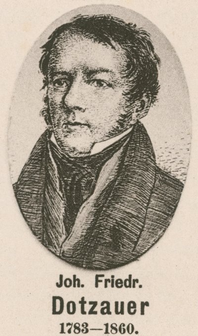 Johann Friedrich Dotzauer (mélynyomás) alkotó: English School