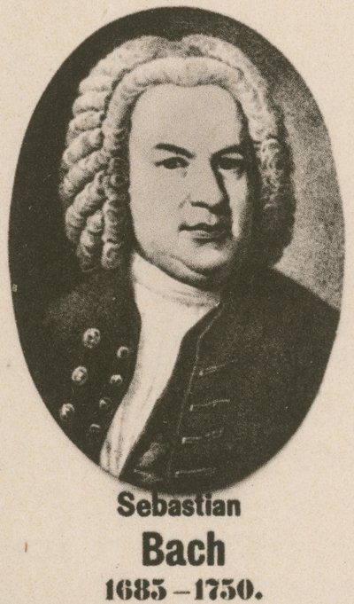 Johann Sebastian Bach (mélynyomás) alkotó: English School
