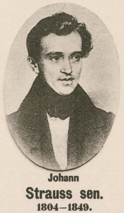 Johann Strauss Senior (mélynyomás) alkotó: English School
