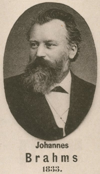 Johannes Brahms (metszet) alkotó: English School