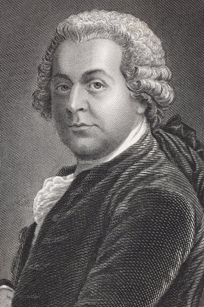 John Adams, a "Gallery of Historical Portraits"-ból, megjelent 1880 körül alkotó: English School