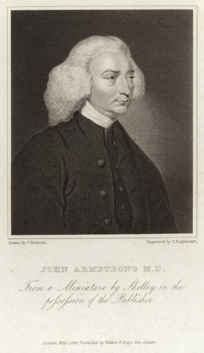 John Armstrong skót költő és orvos (1709-1779) alkotó: English School