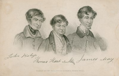 John Bishop, Thomas Head (alias Williams), James May alkotó: English School