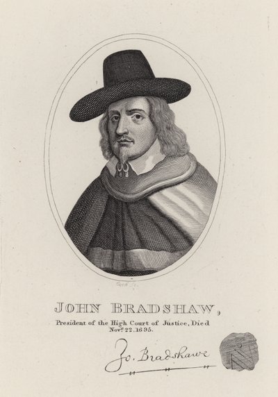 John Bradshaw (metszet) alkotó: English School