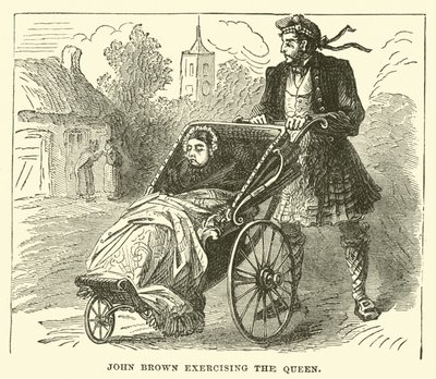 John Brown a királynőt gyakorolja alkotó: English School