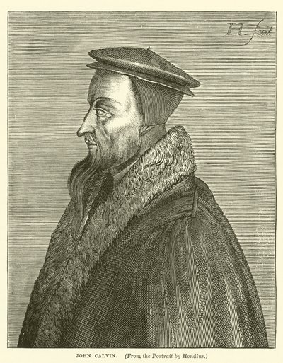 John Calvin (metszet) alkotó: English School