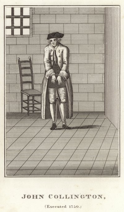 John Collington, kivégezve 1750 alkotó: English School