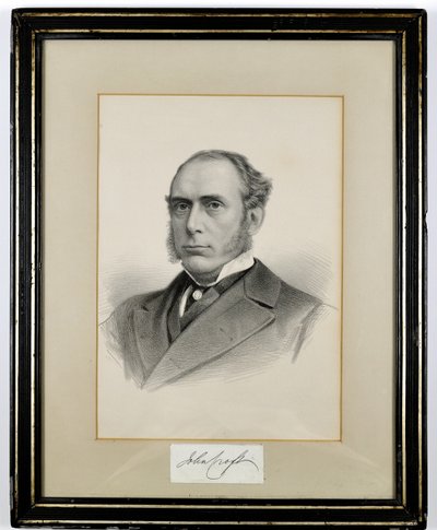 John Croft (gerahmter Druck) von English School