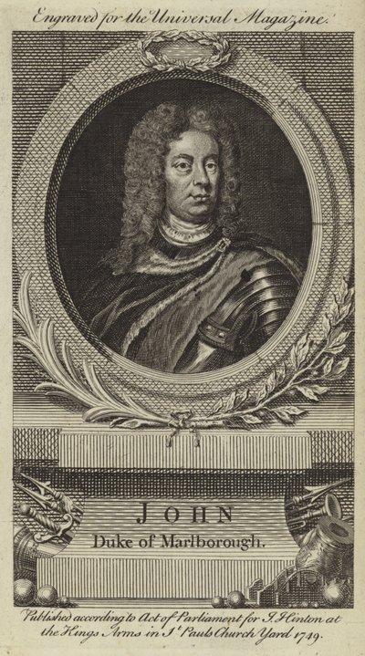 János, Marlborough hercege alkotó: English School